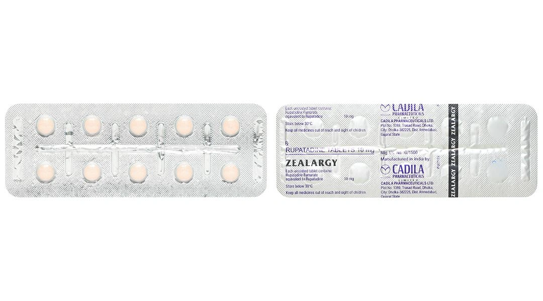 Zealargy 10mg điều trị triệu chứng viêm mũi dị ứng (3 vỉ x 10 viên) - 6