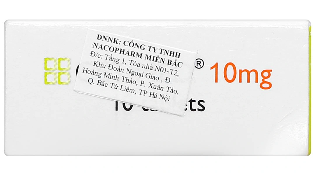 Cetimed 10mg điều trị triệu chứng viêm mũi dị ứng (1 vỉ x 10 viên) - 5