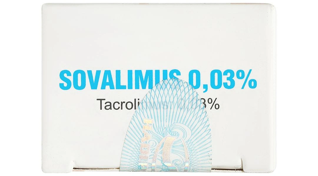 Thuốc mỡ bôi da Sovalimus 0.03% trị chàm thể tạng tuýp 10g - 5