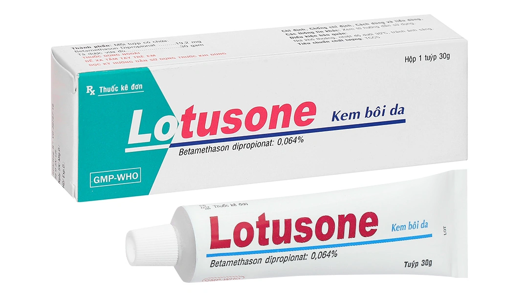 Kem bôi Lotusone trị chàm, viêm da tuýp 30g - 
