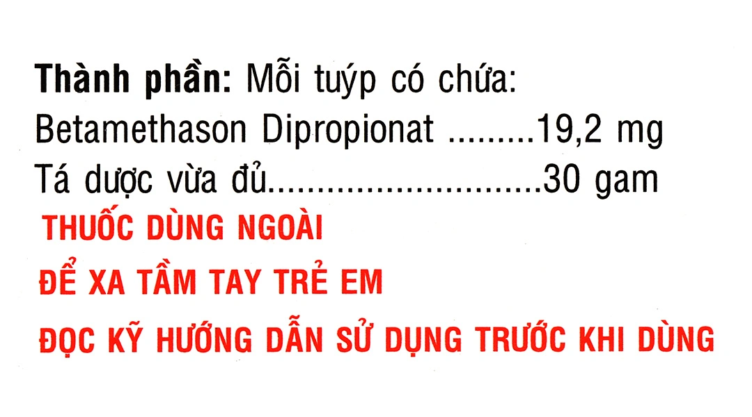 Kem bôi Lotusone trị chàm, viêm da tuýp 30g - 6