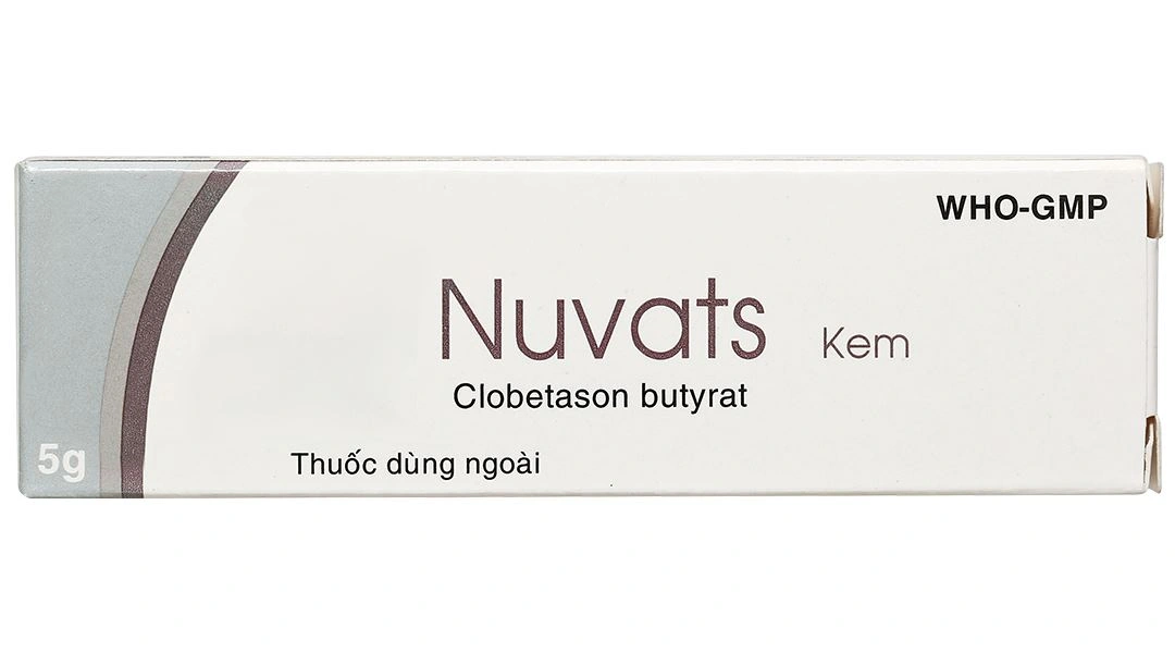 Kem bôi Nuvats điều trị viêm da tuýp 5g - 1