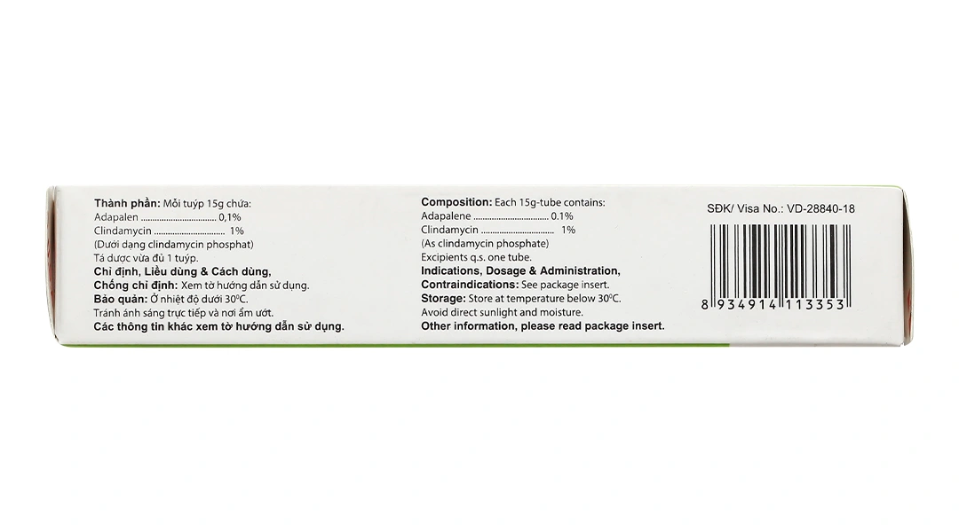 Gel bôi da Maxxacne-AC trị mụn trứng cá tuýp 15g - 2