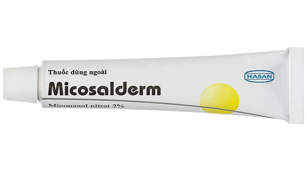 Kem bôi da Micosalderm 2% trị các bệnh da liễu do nhiễm nấm tuýp 10g - 6