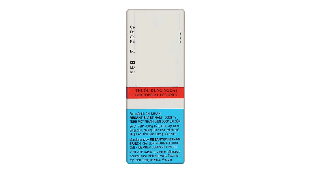 Kem bôi da Dexamethasone/Chloramphenicol 8g điều trị viêm da tiếp xúc chai 8g - 4