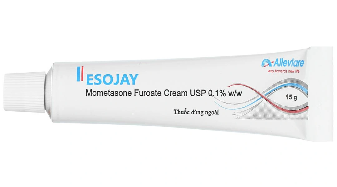 Kem bôi Esojay 0.1% điều trị bệnh vảy nến, viêm da dị ứng tuýp 15g - 5