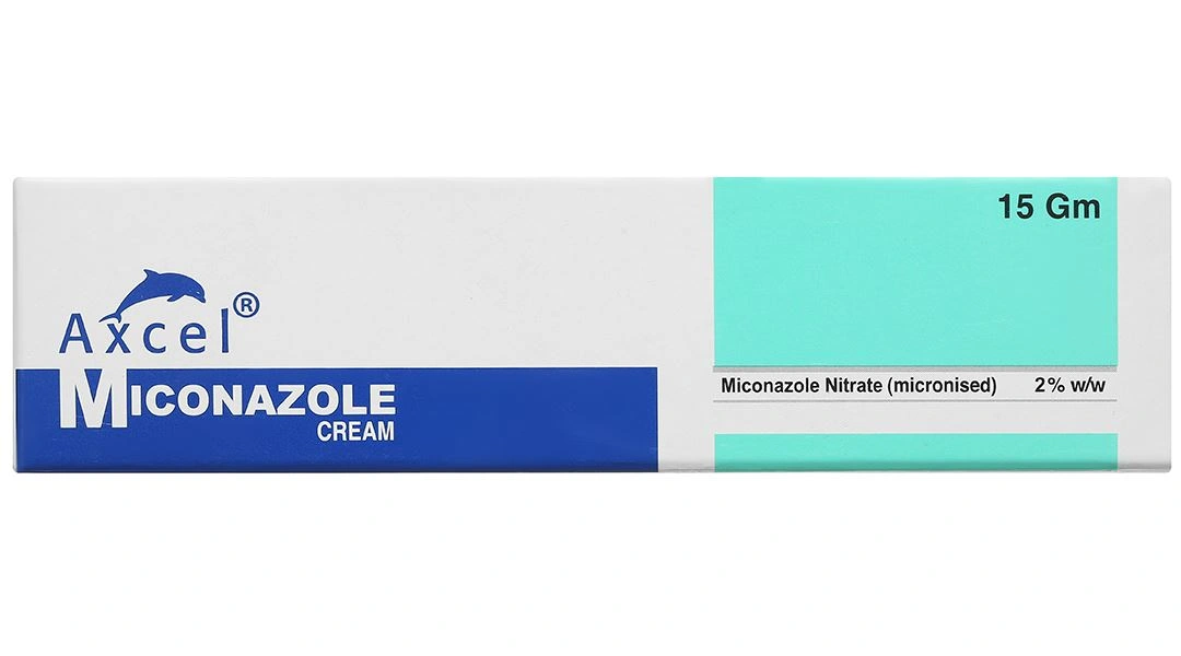 Axcel Miconazole Cream 2% điều trị nhiễm nấm ngoài da tuýp 15g - 2