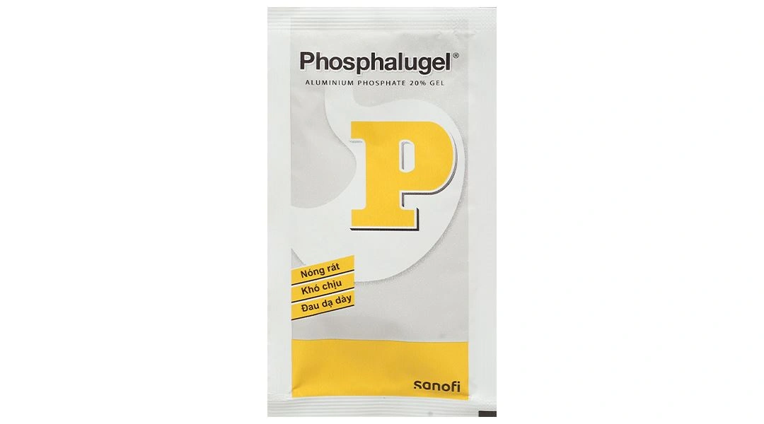 Hỗn dịch uống Phosphalugel 20% giảm độ axit của dạ dày (26 gói x 20g) - 5