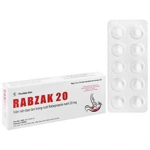 Rabzak 20 trị trào ngược dạ dày, thực quản