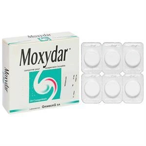 Moxydar trị các chứng trào ngược dạ dày, thực quản