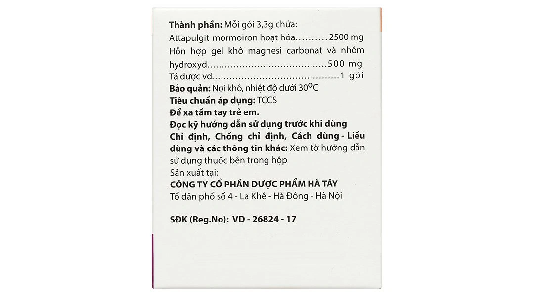 Bột pha hỗn dịch uống Maltagit điều trị triệu chứng đau thực quản - dạ dày (30 gói x 3.3g) - 3