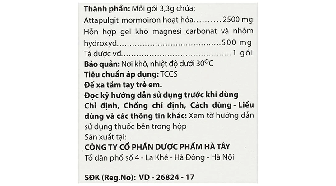 Bột pha hỗn dịch uống Maltagit điều trị triệu chứng đau thực quản - dạ dày (30 gói x 3.3g) - 6