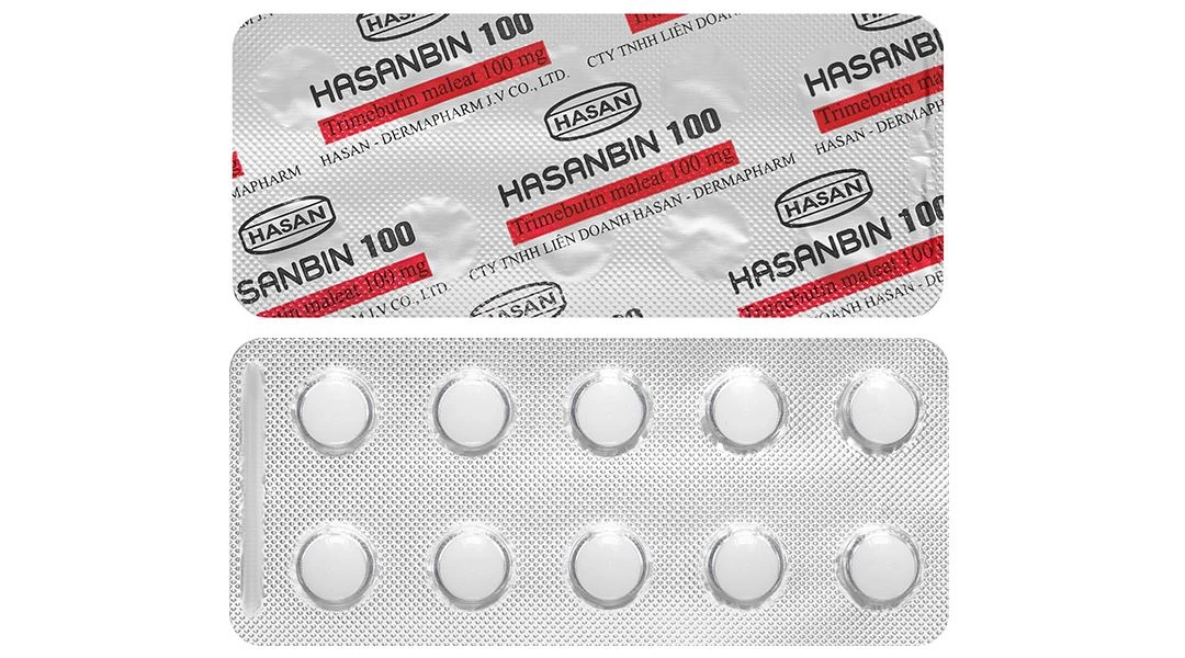 Hasanbin 100 điều trị đau do rối loạn chức năng đường tiêu hóa (10 vỉ x 10 viên) - 6