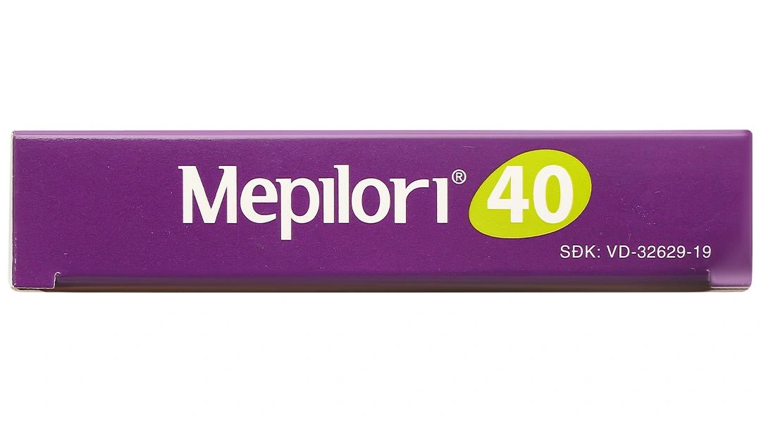 Mepilori 40 điều trị bệnh trào ngược dạ dày, loét dạ dày tá tràng (2 vỉ x 7 viên) - 5