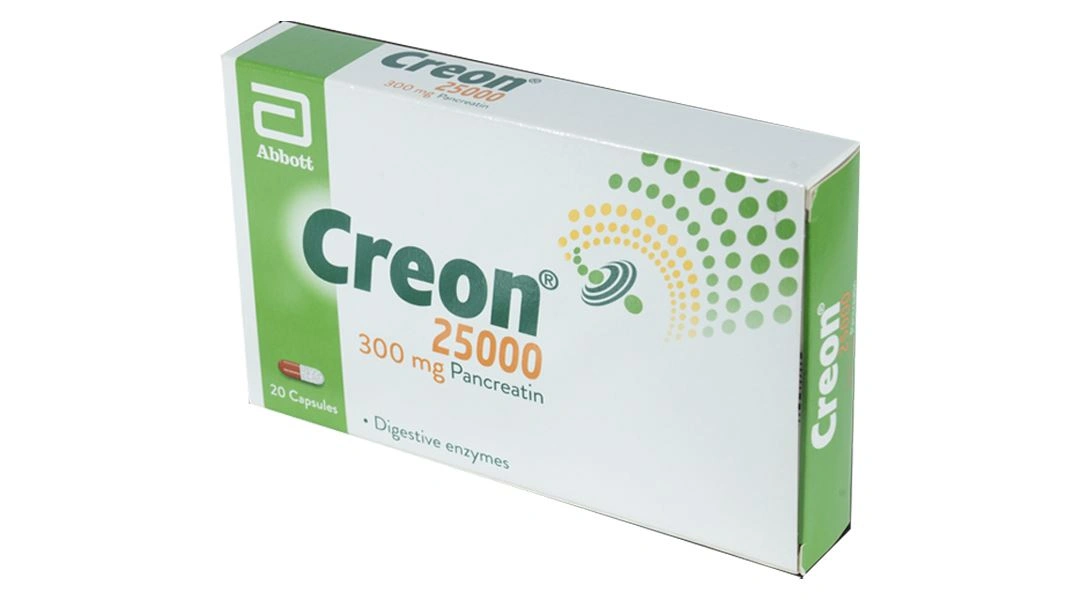 Creon 25000 điều trị thiểu năng tụy ngoại tiết (2 vỉ x 10 viên) - 1