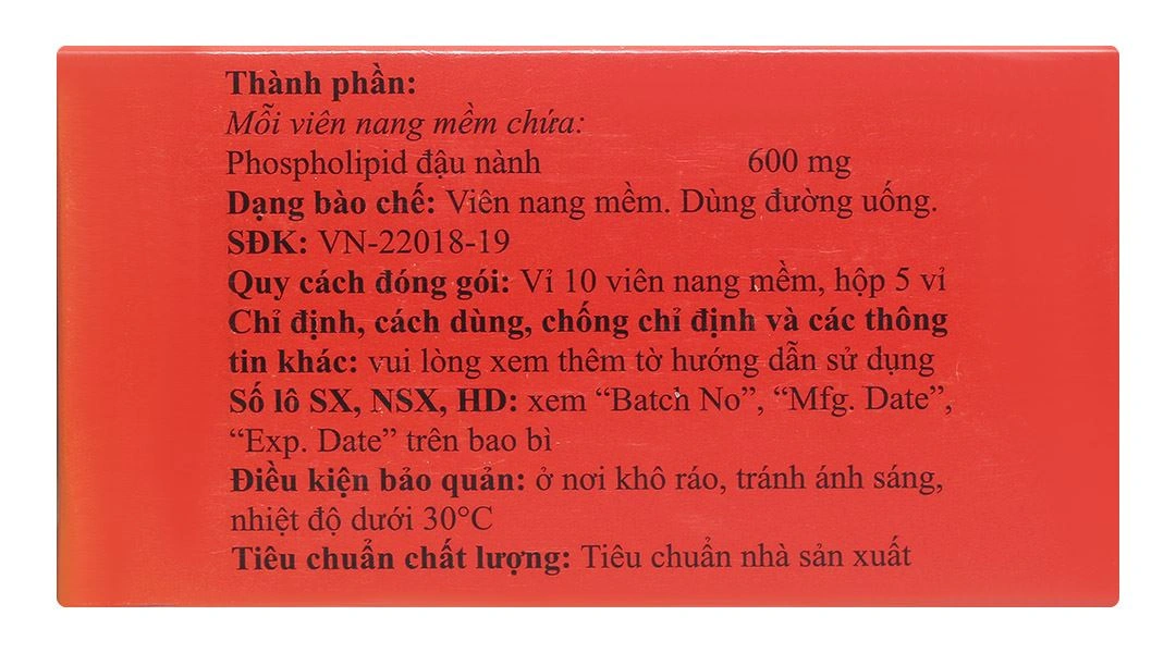 Vihacaps 600 cải thiện các triệu chứng bệnh lý gan (5 vỉ x 10 viên) - 2