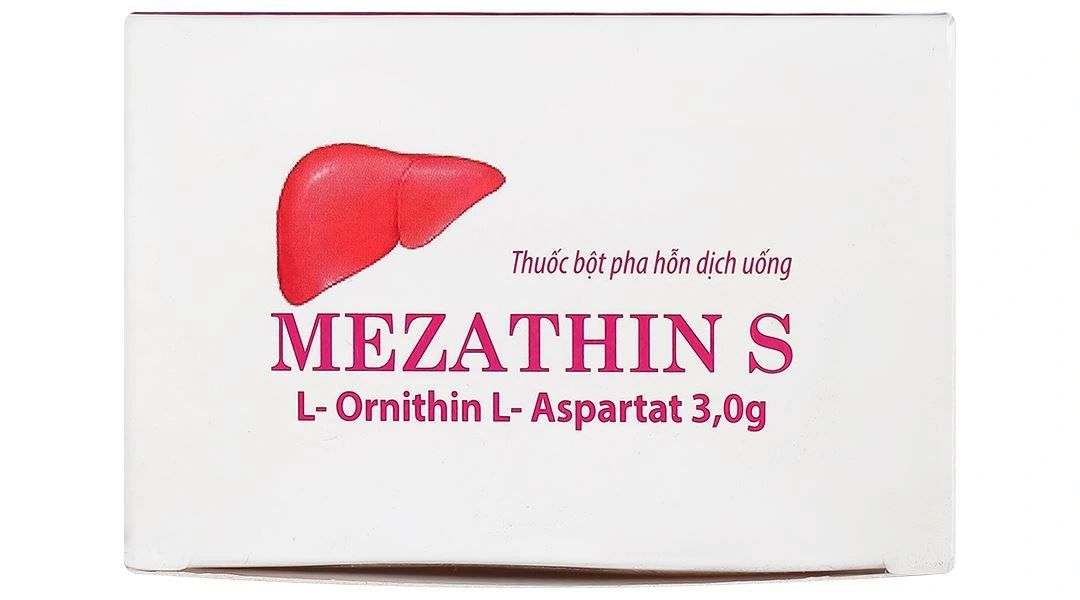 Bột pha hỗn dịch uống Mezathin S 3g tăng giải độc Amoniac ở gan (10 gói x 5g) - 5