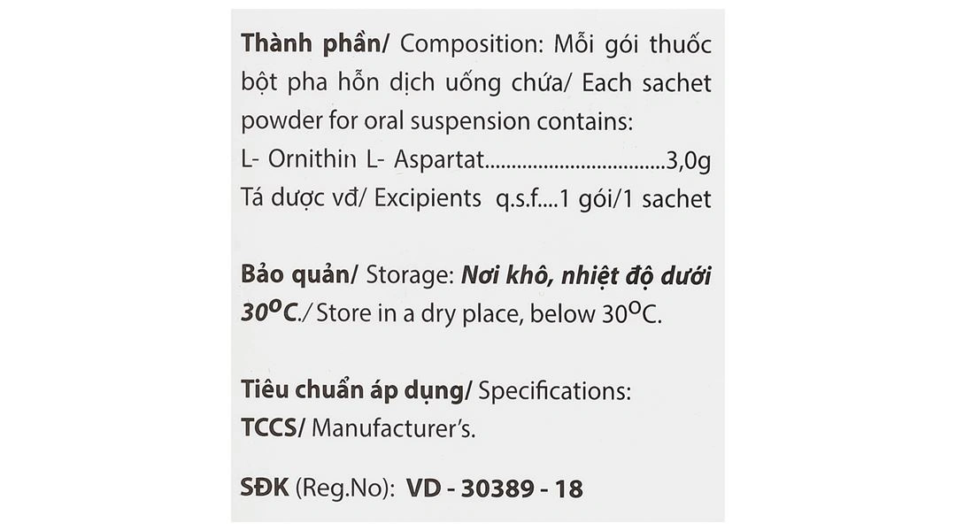 Bột pha hỗn dịch uống Mezathin S 3g tăng giải độc Amoniac ở gan (10 gói x 5g) - 7