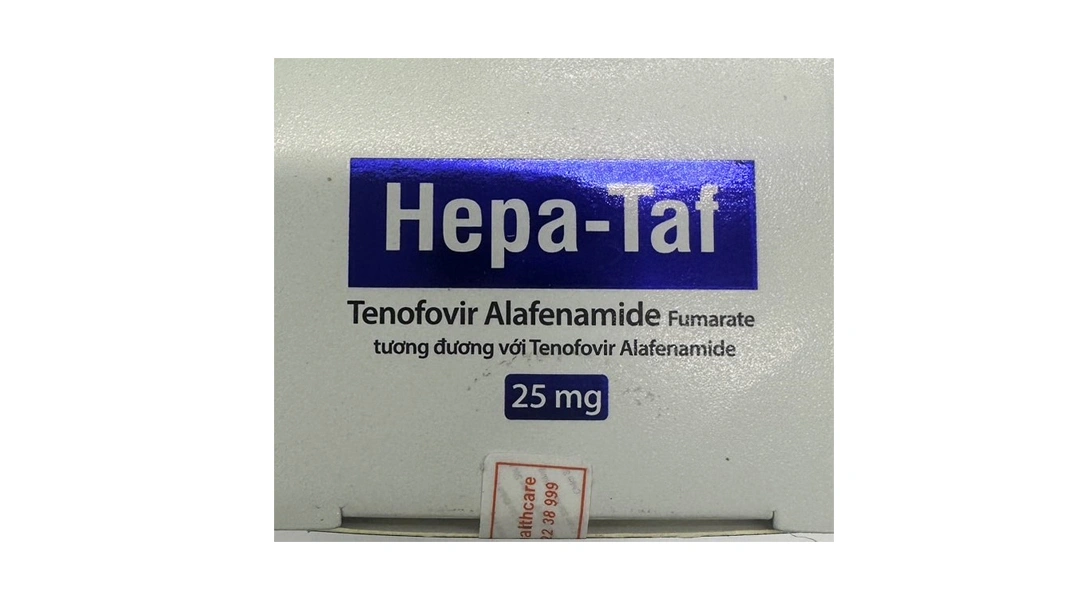Hepa-Taf 25mg trị viêm gan siêu vi B mạn tính lọ 30 viên - 4
