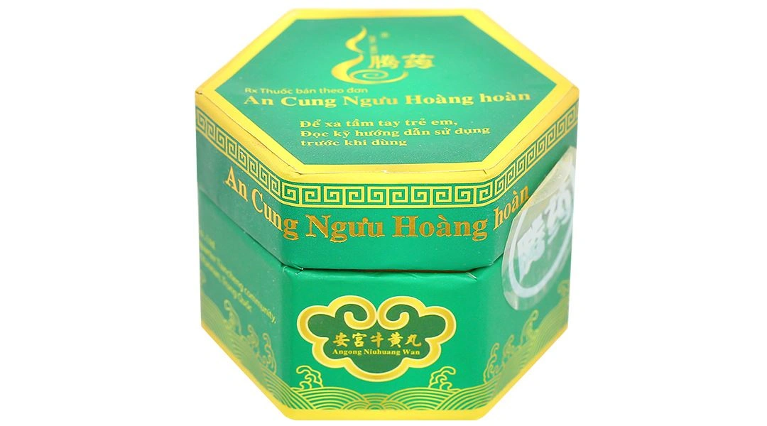 An Cung Ngưu Hoàng Hoàn thanh nhiệt, giải độc hộp 1 viên - 6