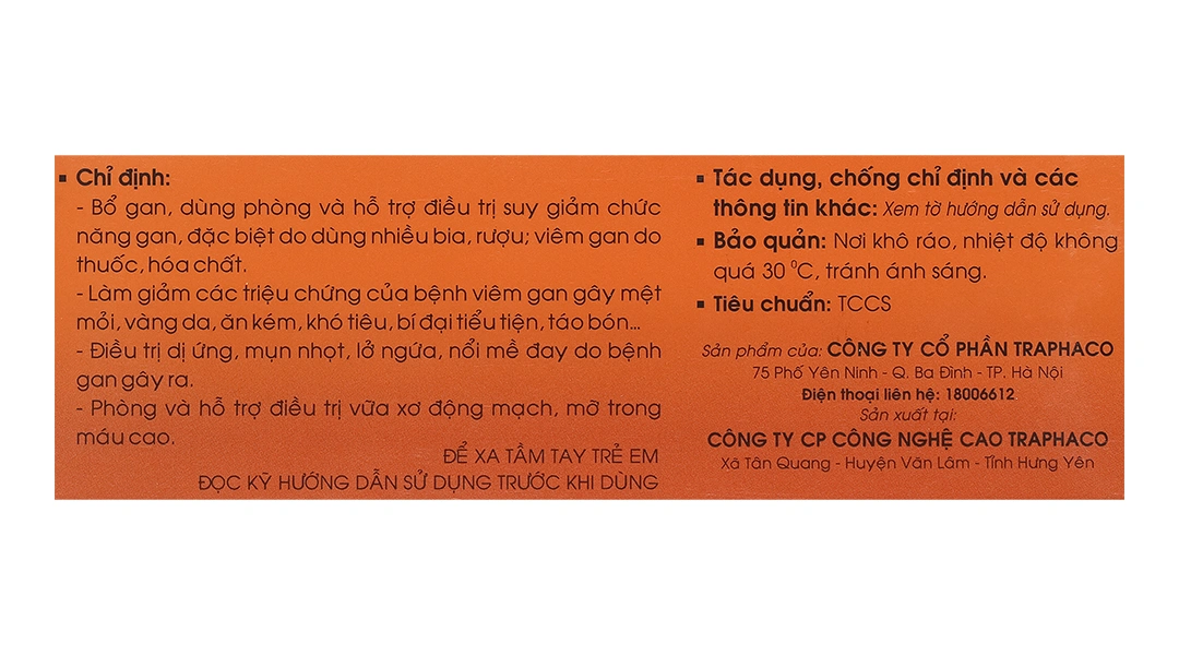Viên bao phim Boganic hỗ trợ trị suy giảm chức năng gan, viêm gan (5 vỉ x 20 viên) - 5
