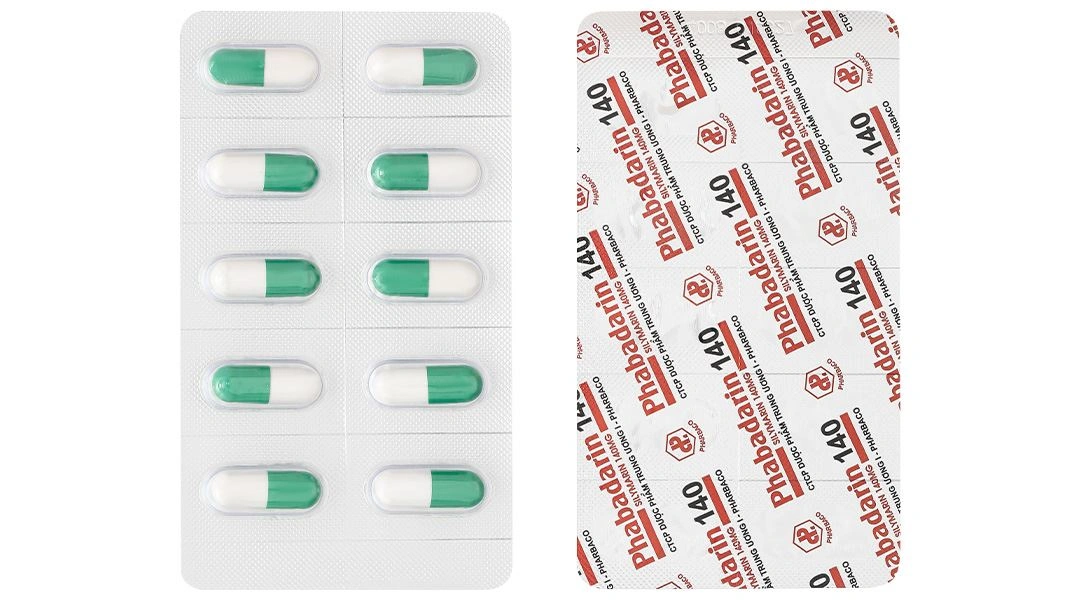 Phabadarin 140 hỗ trợ bảo vệ tế bào gan (3 vỉ x 10 viên) - 5