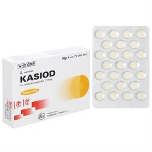 Kasiod 210mg trị lỵ amid đường ruột, tiêu chảy