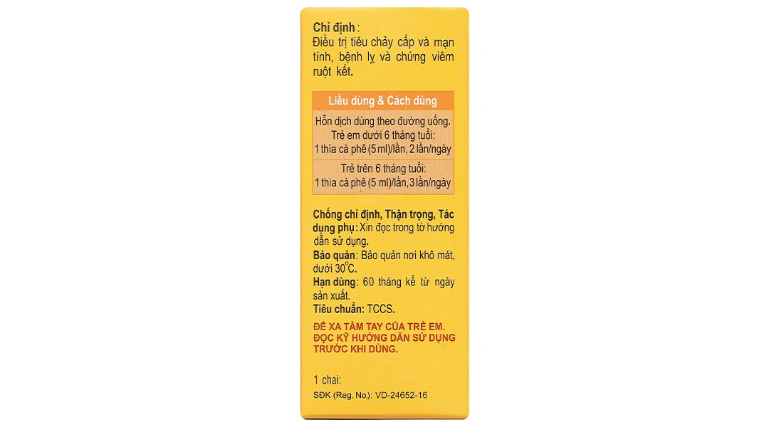 Hỗn dịch uống Debby điều trị tiêu chảy cấp và mạn tính chai 30ml - 3