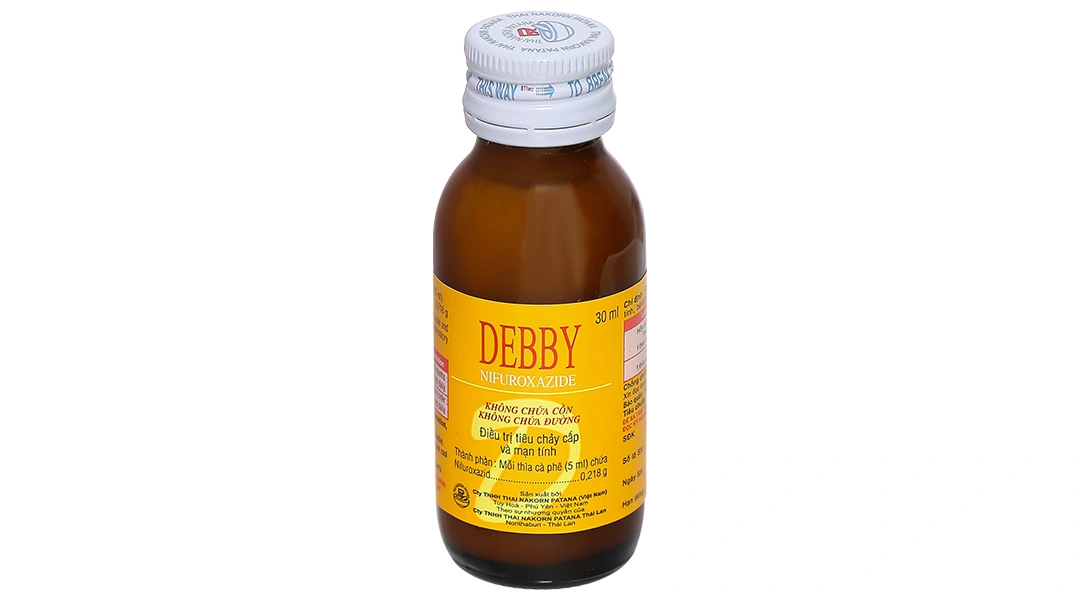 Hỗn dịch uống Debby điều trị tiêu chảy cấp và mạn tính chai 30ml - 6