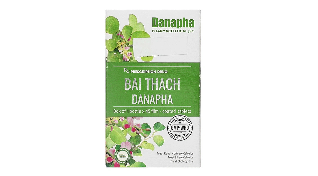 Bài Thạch Danapha điều trị sỏi thận, sỏi mật lọ 45 viên - 2