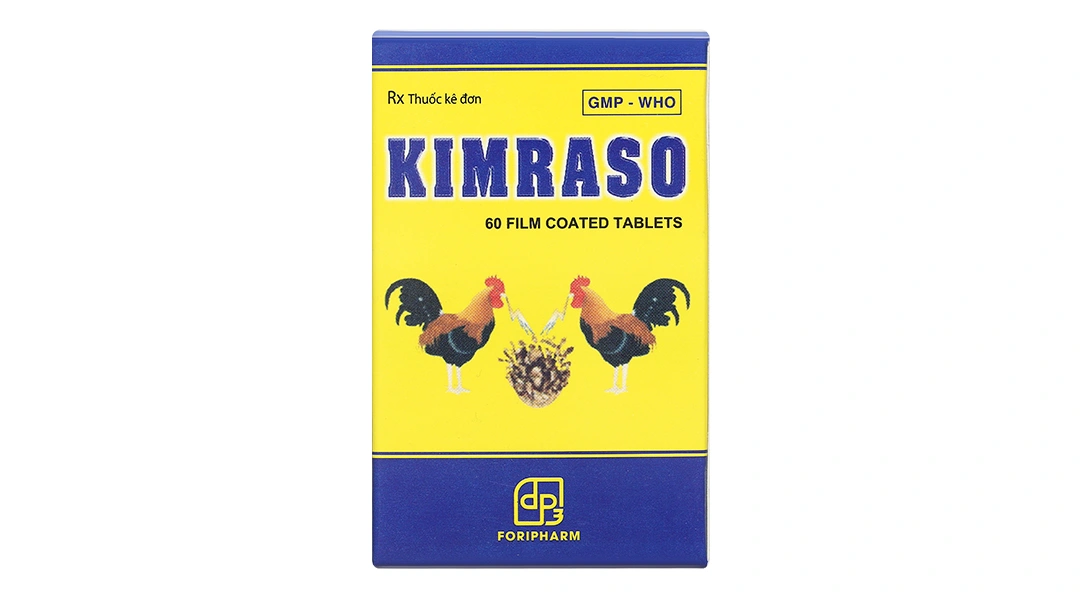 Kimraso trị sỏi thận, sỏi mật, viêm bể thận lọ 60 viên - 1