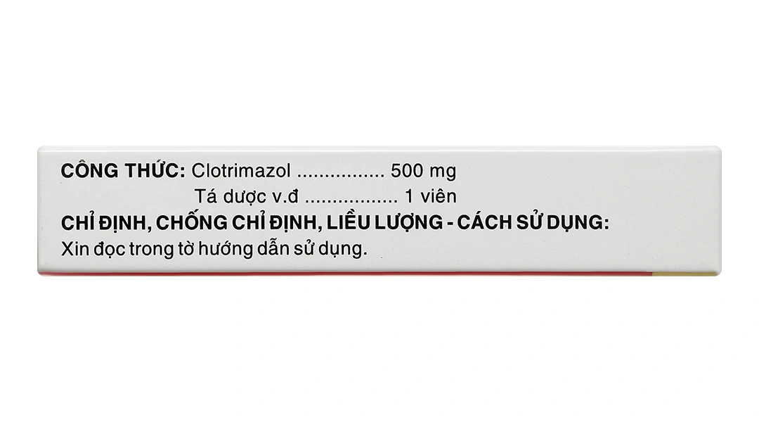 Viên đặt phụ khoa Metrima 500 trị viêm âm đạo (1 vỉ x 1 viên) - 2