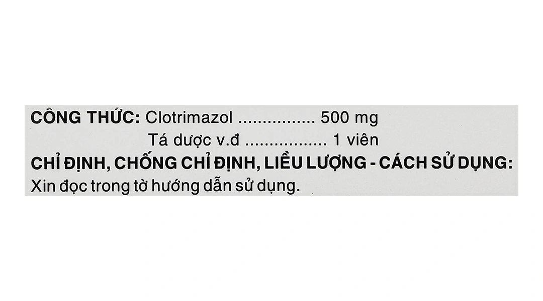 Viên đặt phụ khoa Metrima 500 trị viêm âm đạo (1 vỉ x 1 viên) - 3