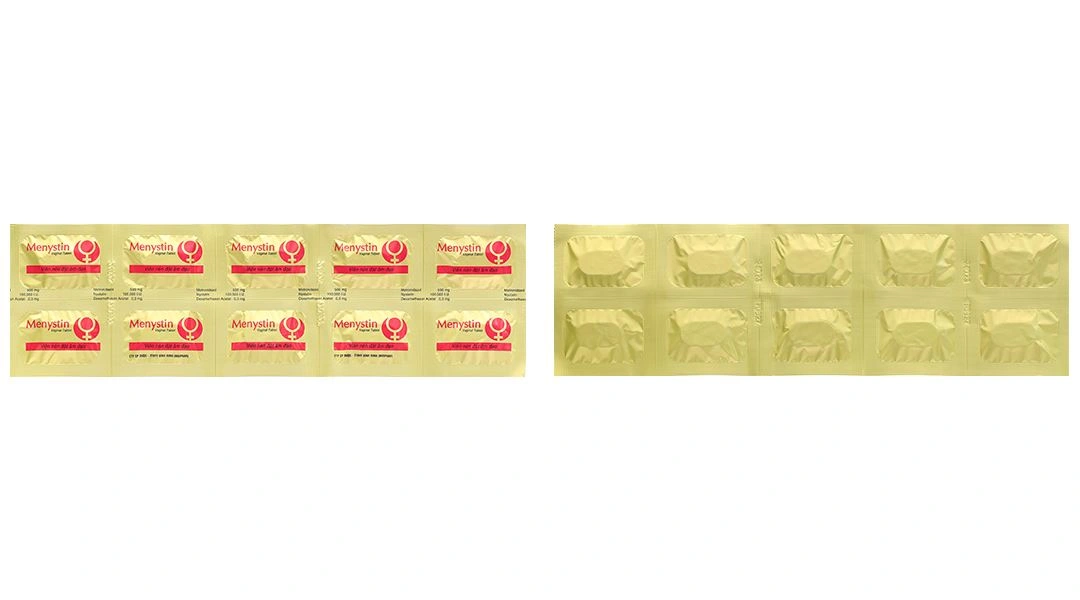 Thuốc đặt Menystin điều trị viêm âm đạo do Trichomonas, nấm Candida (2 vỉ x 10 viên) - 7