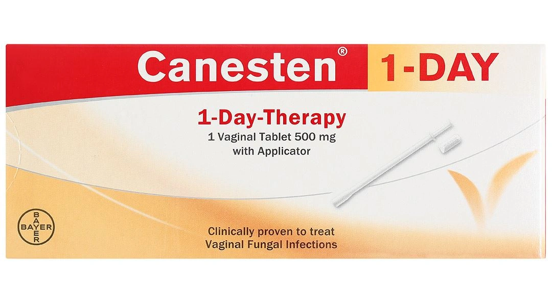 Viên đặt âm đạo Canesten 1-Day 500mg hỗ trợ điều trị viêm âm đạo (1 vỉ x 1 viên) - 2