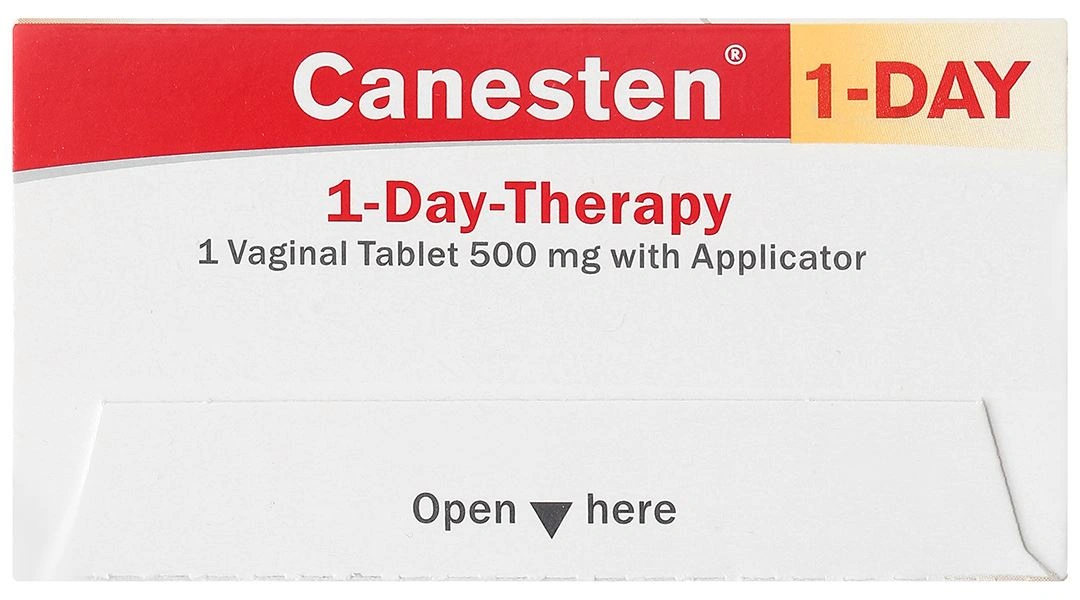 Viên đặt âm đạo Canesten 1-Day 500mg hỗ trợ điều trị viêm âm đạo (1 vỉ x 1 viên) - 5