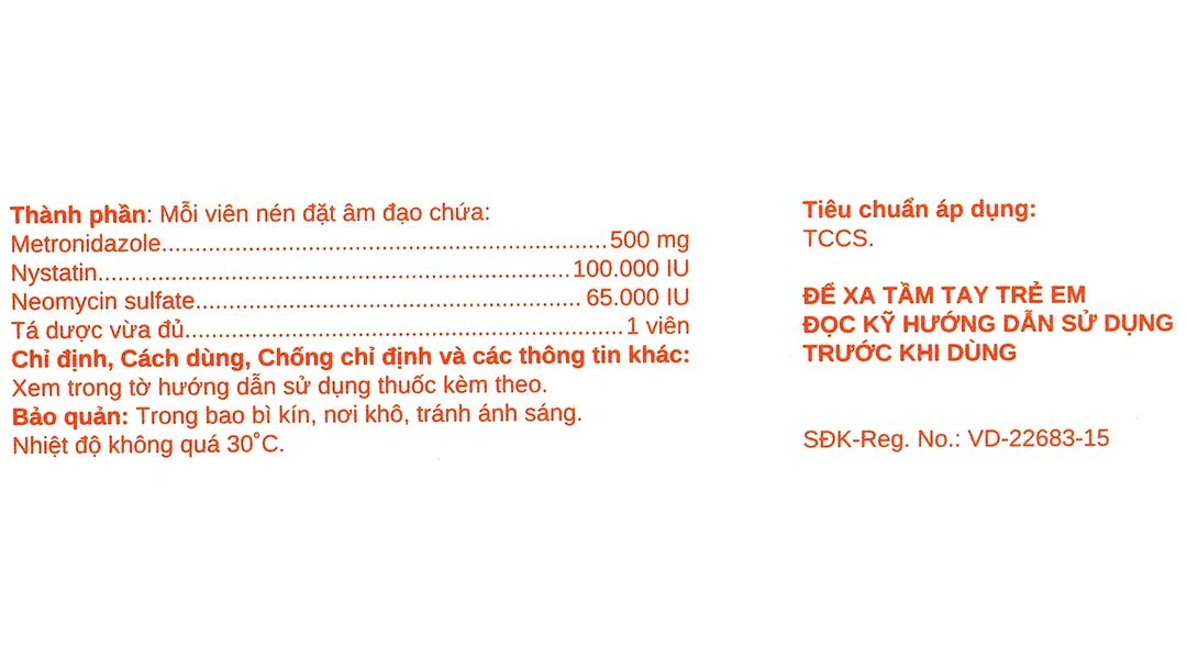 Viên đặt âm đạo Vastad điều trị viêm âm đạo (1 vỉ x 10 viên) - 7