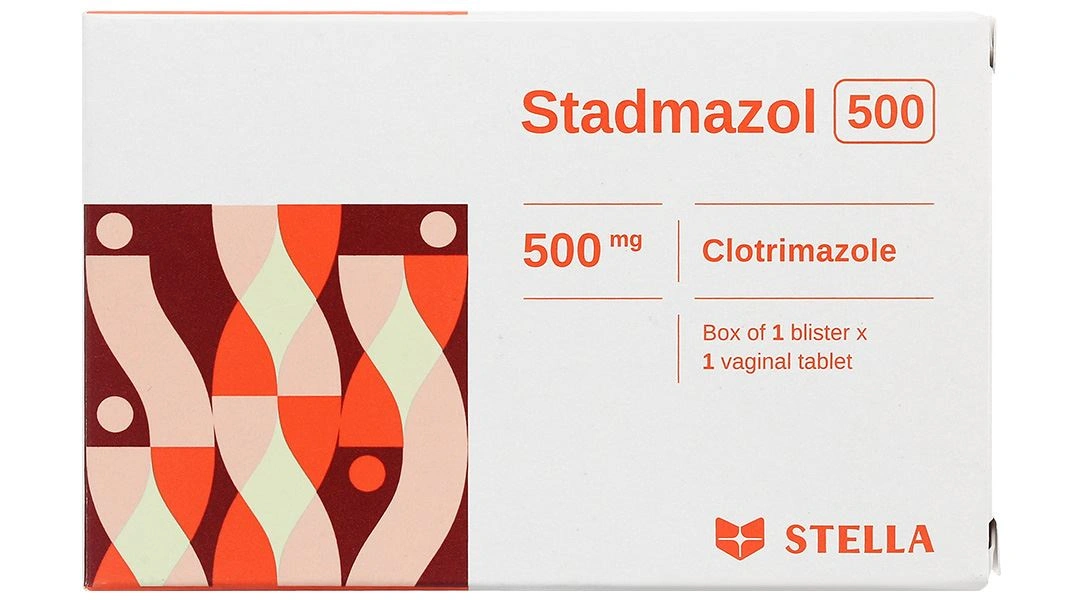 Viên đặt âm đạo Stadmazol 500 điều trị viêm âm đạo (1 vỉ x 1 viên) - 2