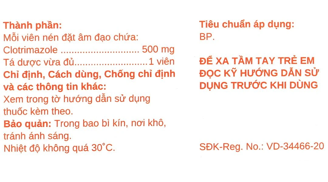 Viên đặt âm đạo Stadmazol 500 điều trị viêm âm đạo (1 vỉ x 1 viên) - 7