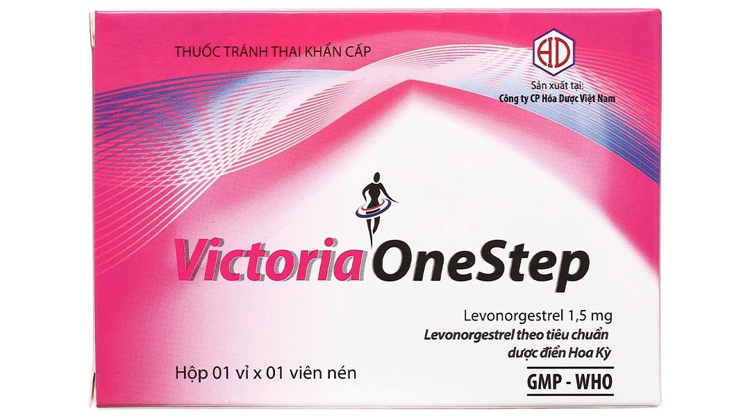 Victoria One Step 1.5mg thuốc tránh thai khẩn cấp trong vòng 72 giờ (1 vỉ x 1 viên) - 2