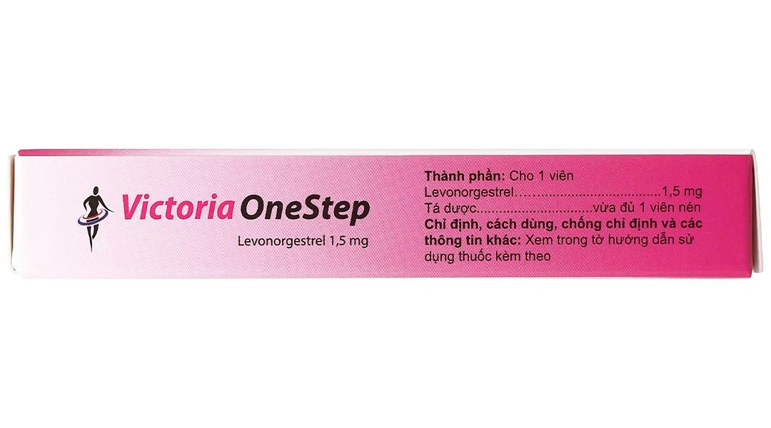 Victoria One Step 1.5mg thuốc tránh thai khẩn cấp trong vòng 72 giờ (1 vỉ x 1 viên) - 4