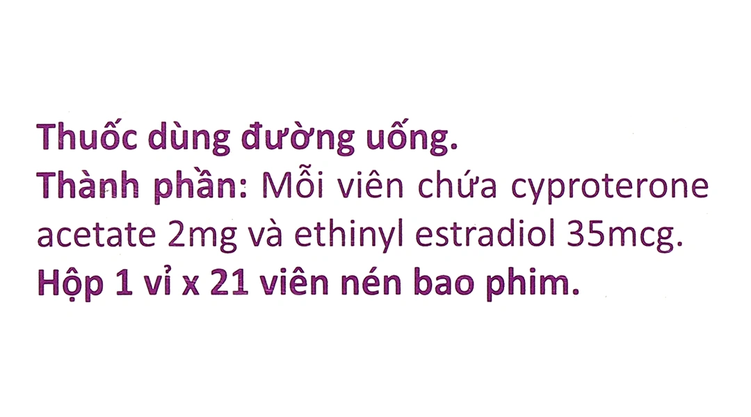 Prostarin giảm androgen, ngăn chặn một số biểu hiện cường androgen (1 vỉ x 21 viên) - 6