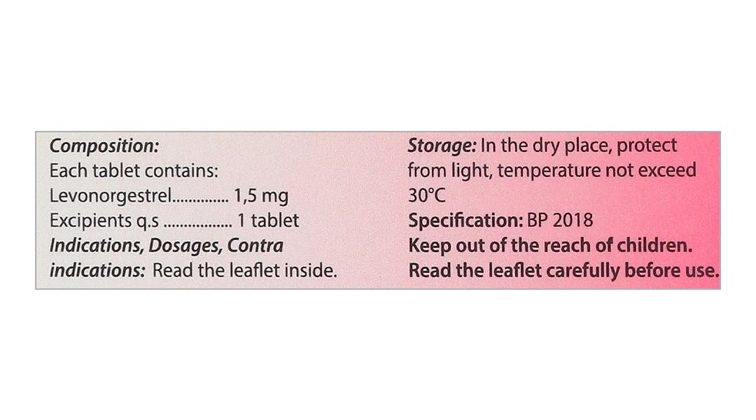 New Choice EC Izzi 1,5mcg tránh thai khẩn cấp 72 giờ(1 vỉ x 1 viên) - 5