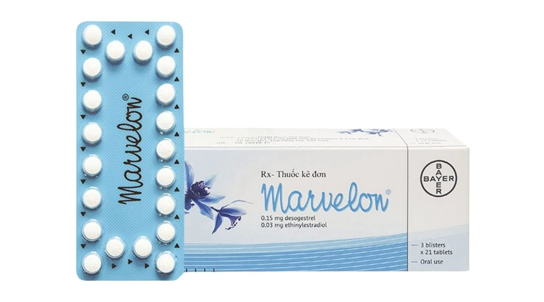 Marvelon Bayer 0,15mg/0,03mg tránh thai hàng ngày (3 vỉ x 21 viên) - 2