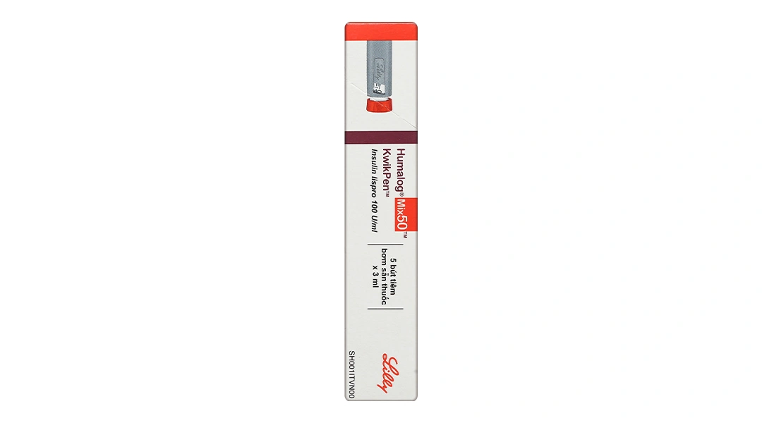 Bút tiêm Humalog Mix 50 KwikPen 100 U/ml trị đái tháo đường (5 bút tiêm x 3ml) - 2