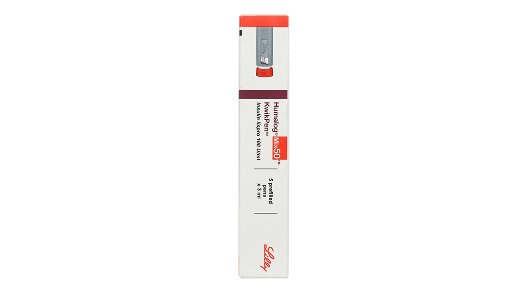 Bút tiêm Humalog Mix 50 KwikPen 100 U/ml trị đái tháo đường (5 bút tiêm x 3ml) - 3