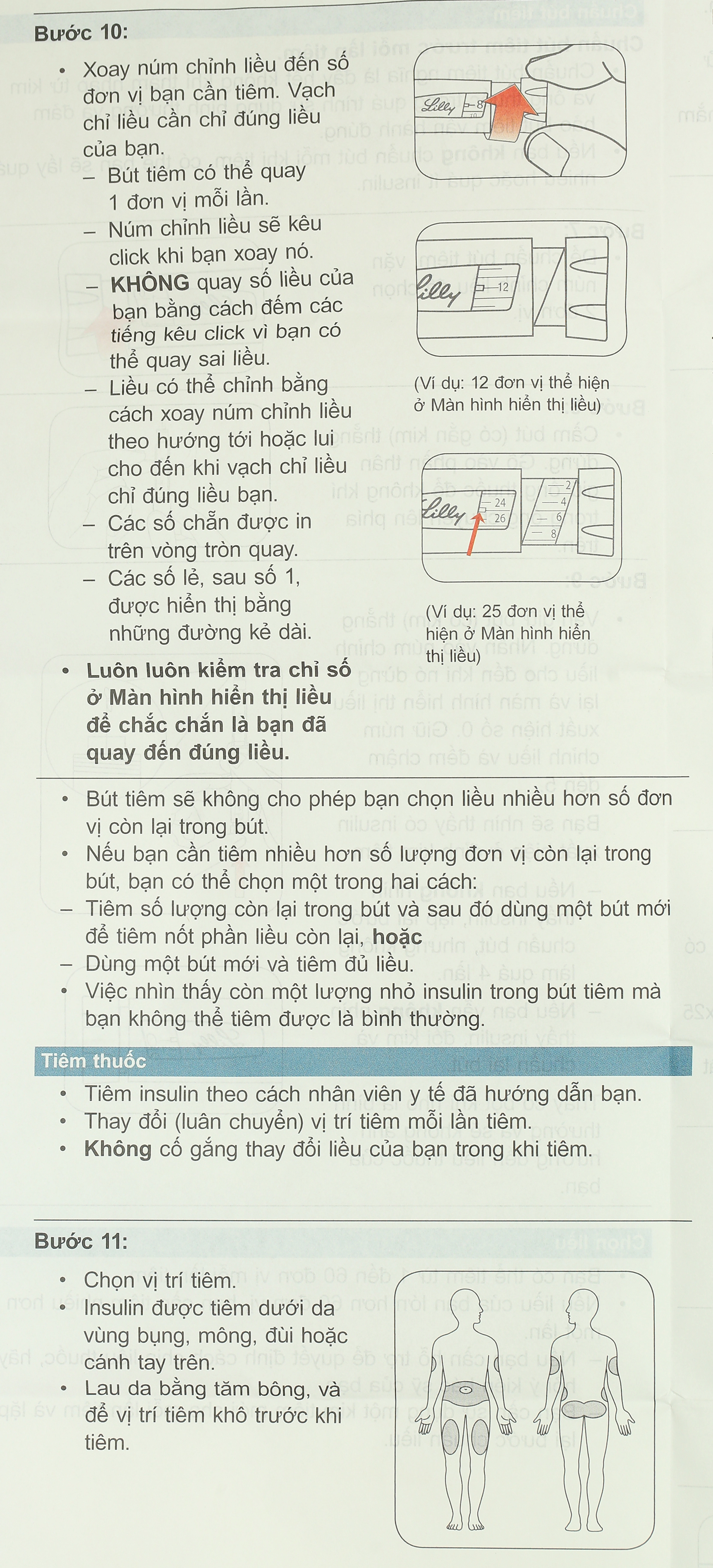 Bút tiêm Humalog Mix 50 KwikPen 100 U/ml trị đái tháo đường (5 bút tiêm x 3ml) - 11