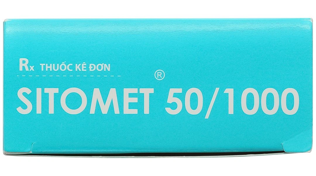 Sitomet 50/1000 điều trị đái tháo đường tuýp 2 (3 vỉ x 10 viên) - 5