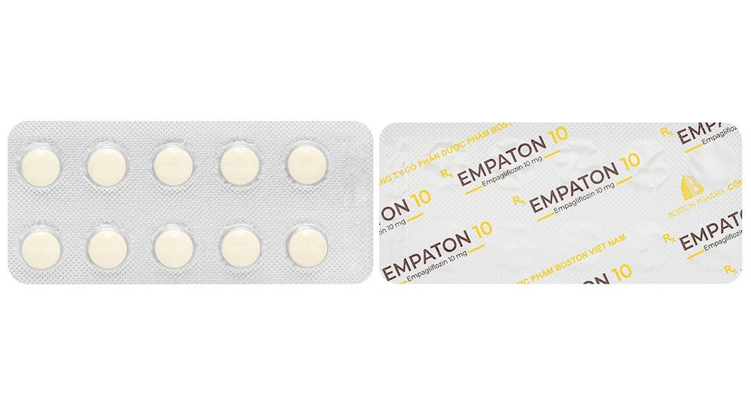 Empaton 10 điều trị đái tháo đường tuýp 2 (3 vỉ x 10 viên) - 1