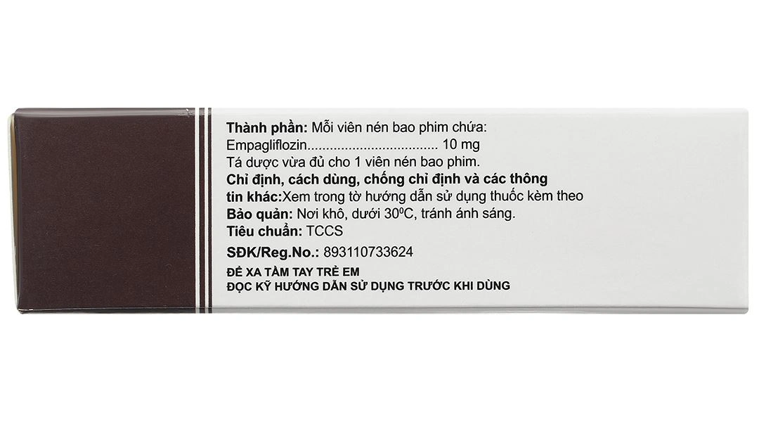 Empaton 10 điều trị đái tháo đường tuýp 2 (3 vỉ x 10 viên) - 5